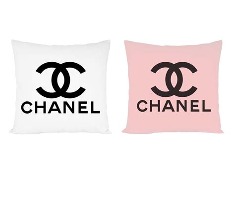 pink chanel cushions|chanel throw pillow.